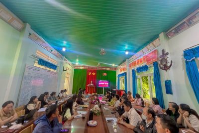 Trường Tiểu học Trưng Vương tham gia lớp bồi dưỡng, tập huấn lý luận chính trị hè năm 2026 theo Kế hoạch của Đảng ủy và UBND xã Trường Xuân, ngày 05/8/2026.