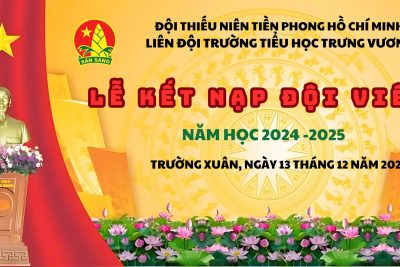 Lê Kết nạp ĐỘI VIÊN năm học 2024 – 2025