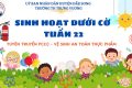 SINH HOẠT DƯỚI CỜ TUẦN 22