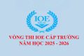 📘 TRƯỜNG TIỂU HỌC TRƯNG VƯƠNG TỔ CHỨC THI IOE TIẾNG ANH CẤP TRƯỜNG –